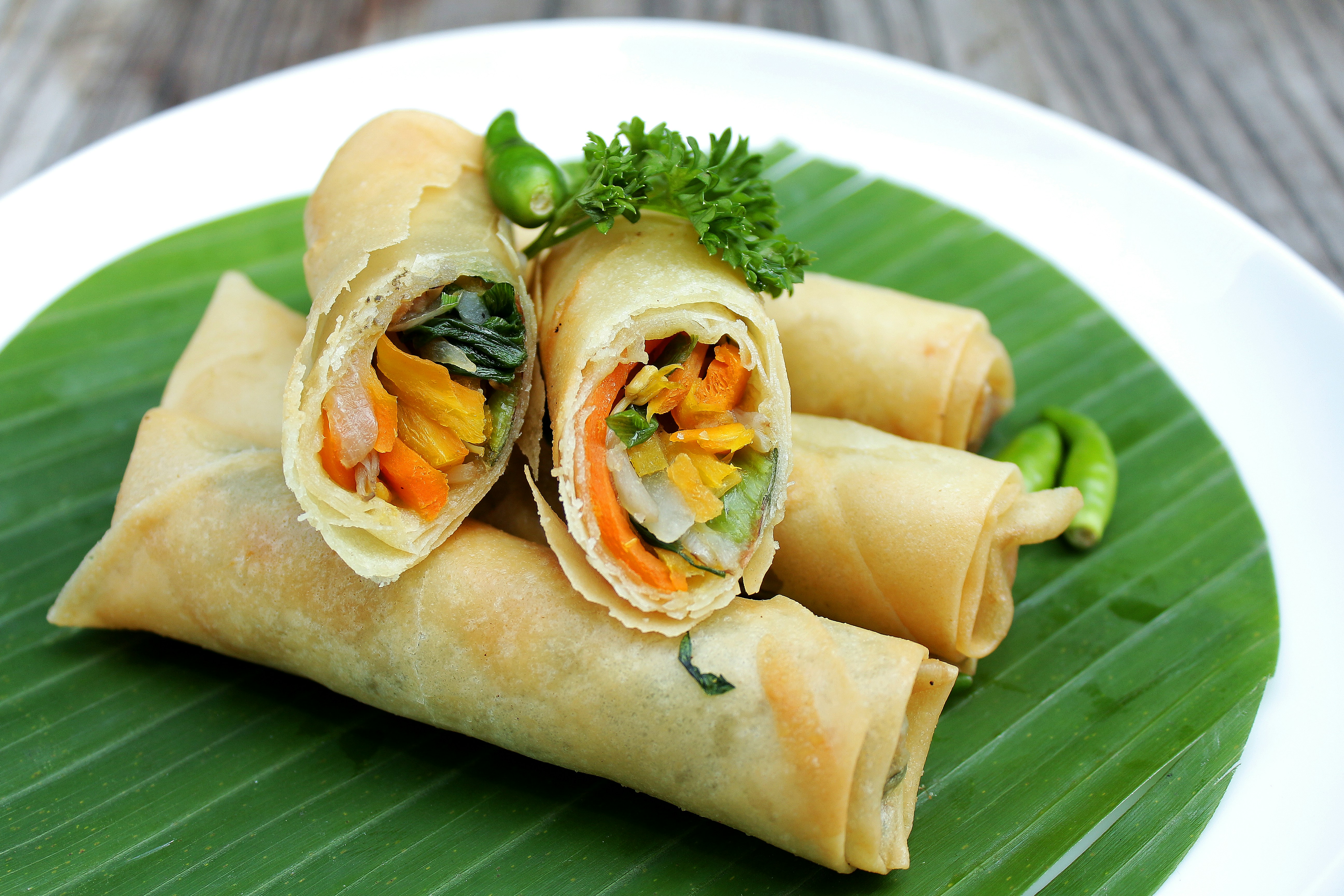 Chả giò bánh xốp