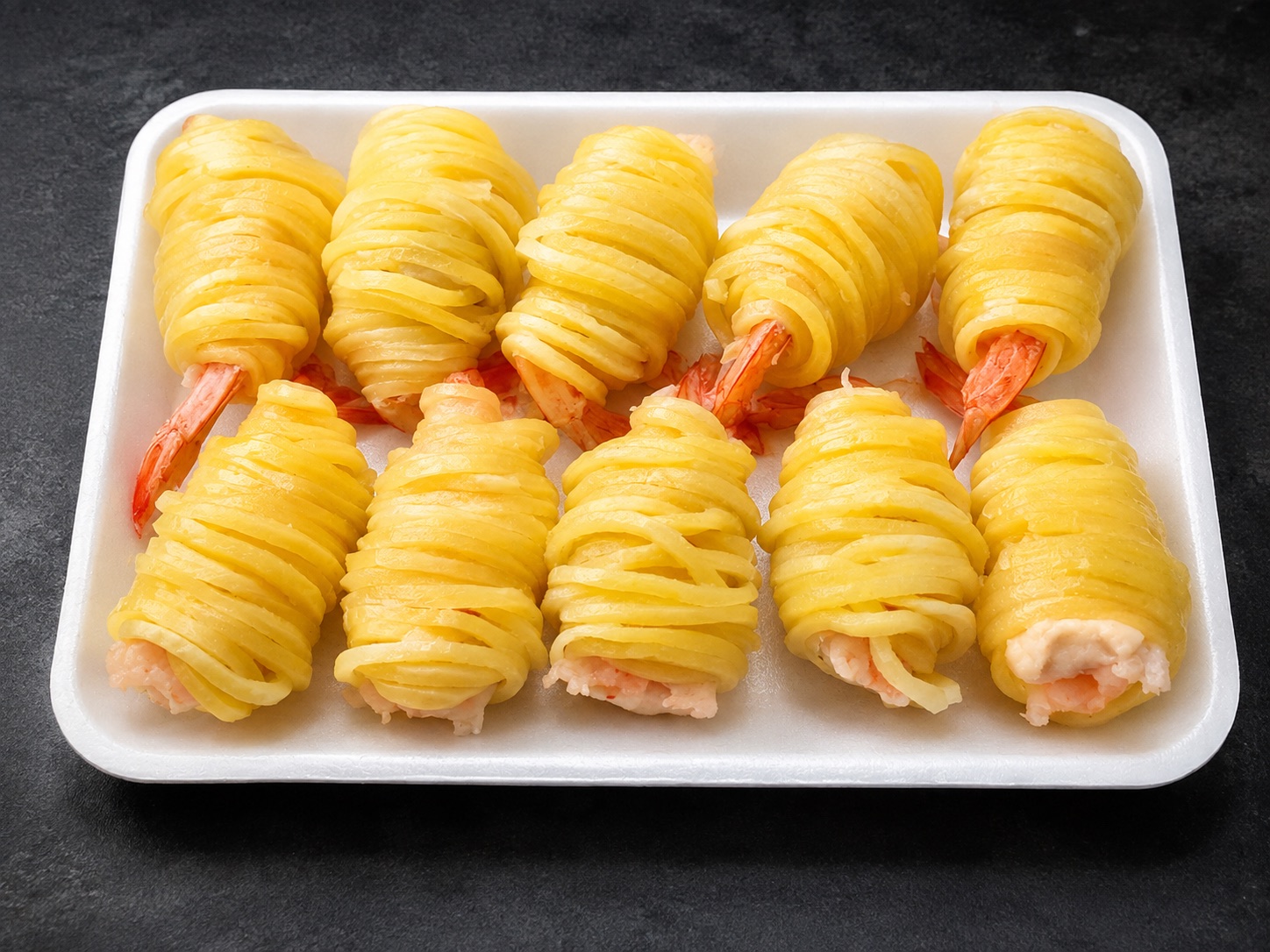Tôm cuộn khoai tây